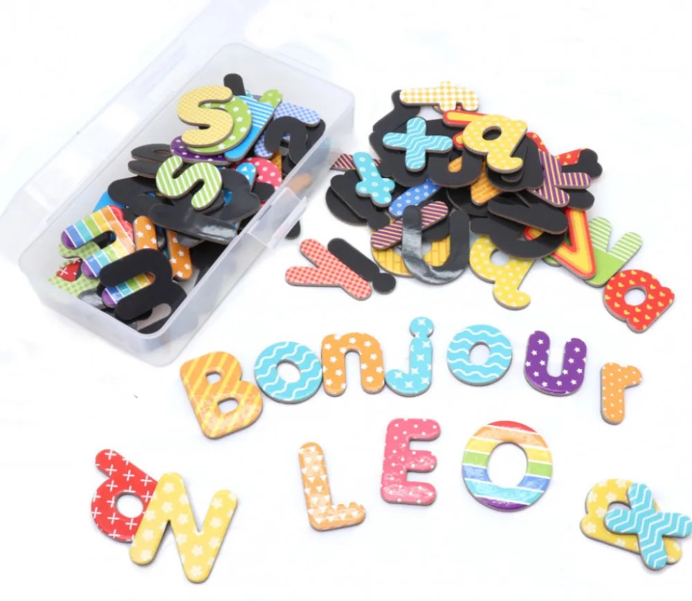 Tout Pour le Jeu 99 lettres magnétiques 4.5 cm de hauteur majuscule + minuscule alphabet