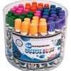 Tout Pour le Jeu 48 Marqueurs pour carton loto Bingo - 6 couleurs
