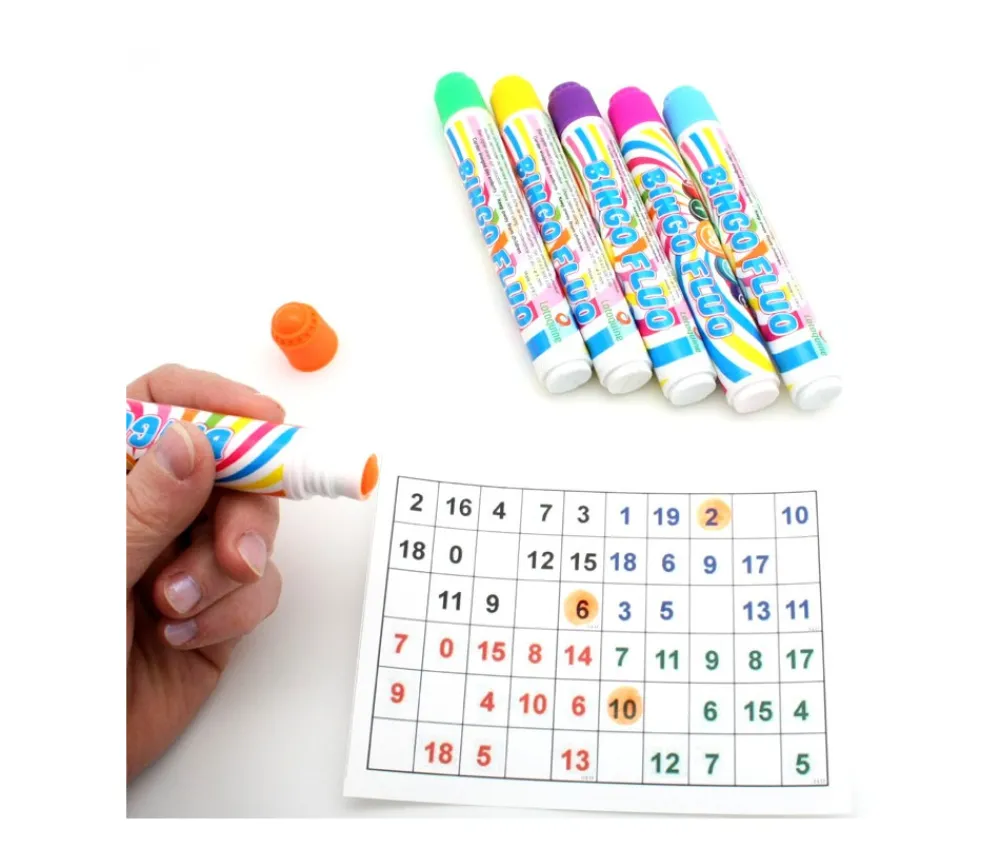 Tout Pour le Jeu 2 Marqueurs pour carton loto Bingo
