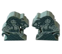 Tout Pour le Jeu 10 meeples créatures fantastiques - Boss de donjon pions en bois