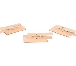 Tout Pour le Jeu 12 Mini ardoises clips pinces 7 x 4 cm