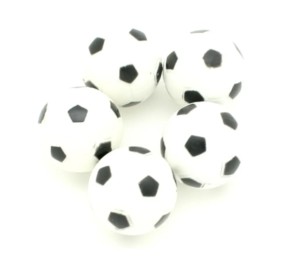 Tout Pour le Jeu 5 mini Ballons style football pour babyfoot