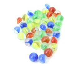 Tout Pour le Jeu 40 mini Billes verre coloré oeil de chat pour jeu 11 mm