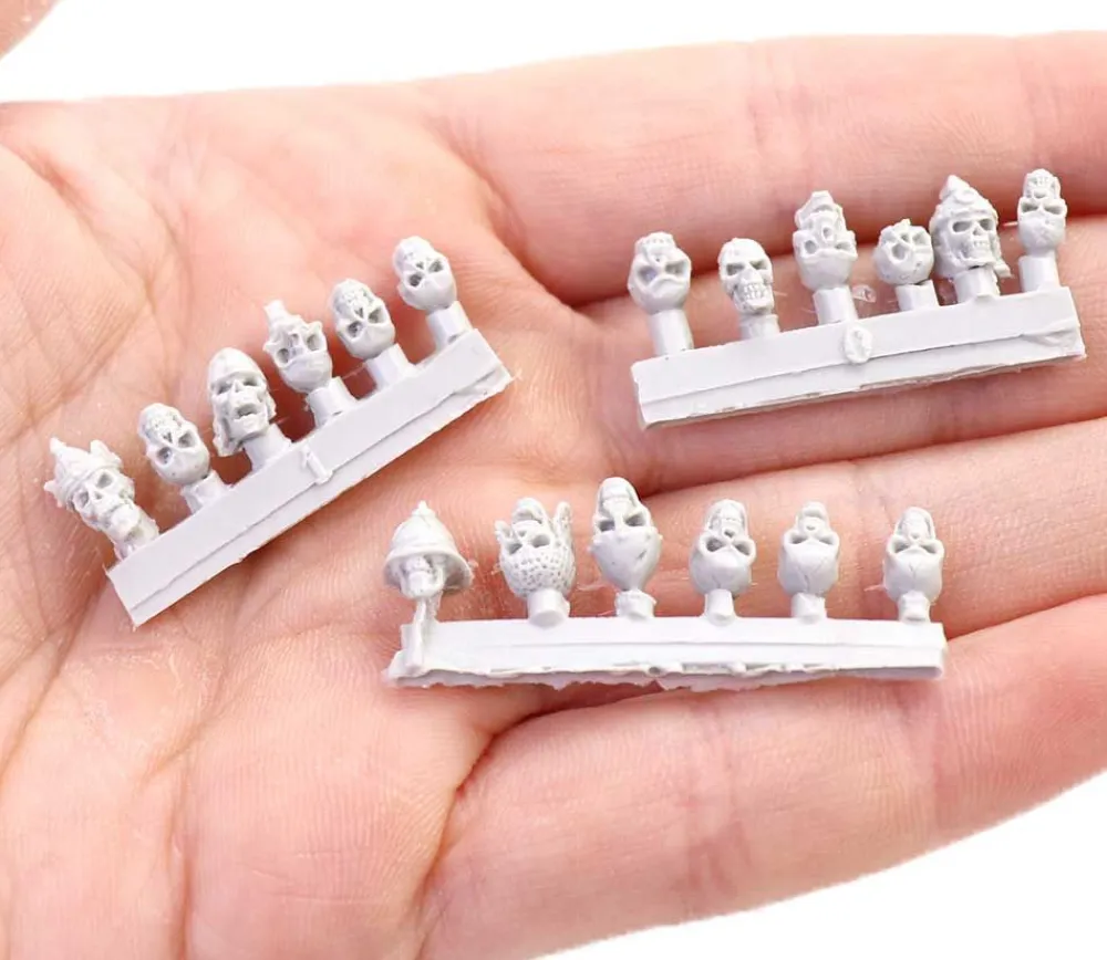 Tout Pour le Jeu 72 mini cranes à peindre de 0.5 cm
