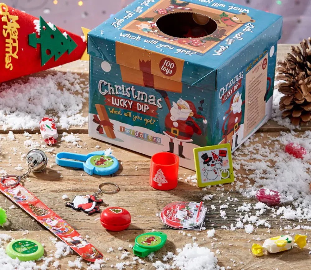 Tout Pour le Jeu 100 Mini jouets Noël enfant - cadeaux surprises, récompense jeux