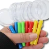 Tout Pour le Jeu 8 mini loupes colorées 10 cm