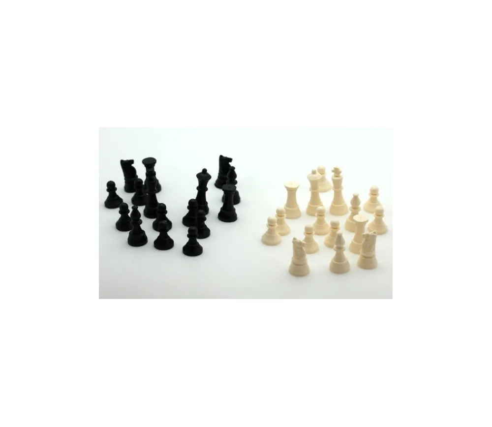 Tout Pour le Jeu 32 Mini pièces échecs plastique 40 mm