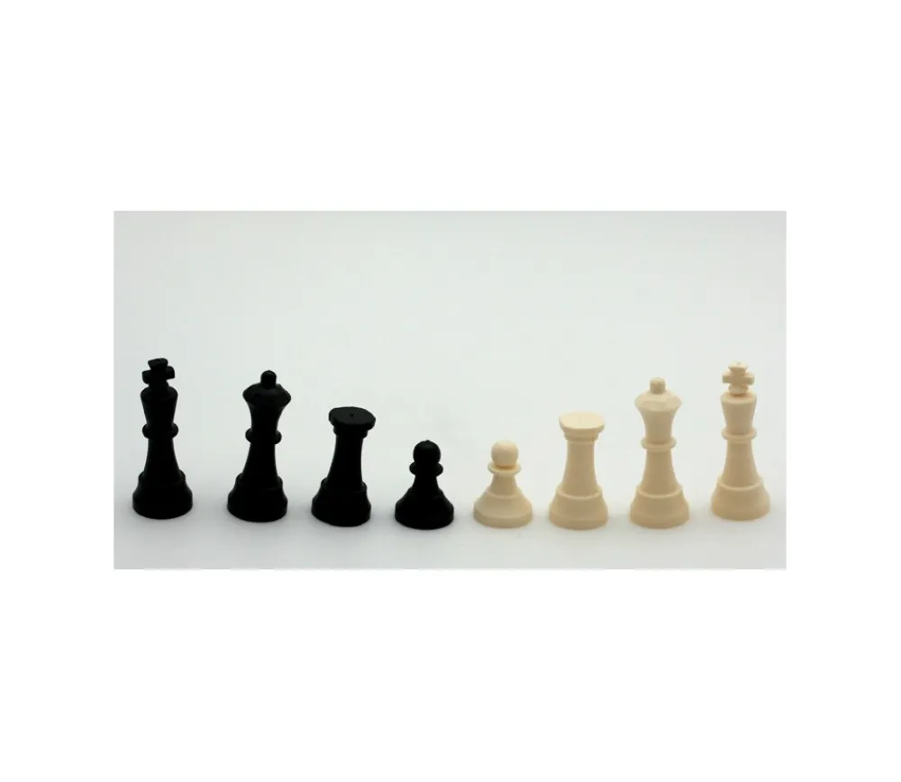 Tout Pour le Jeu 32 Mini pièces échecs plastique 40 mm