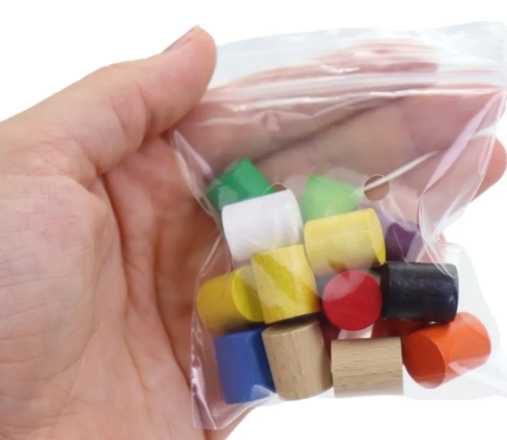 Tout Pour le Jeu 100 Mini sachets zips 78 x 83 mm