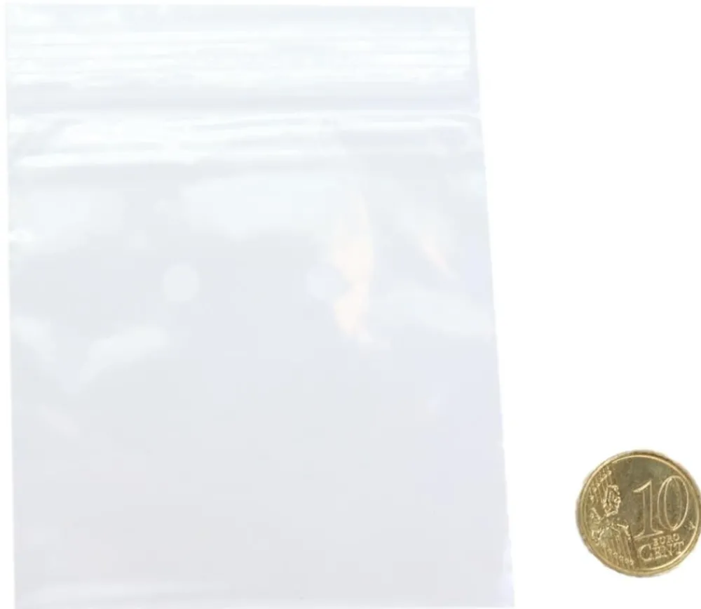 Tout Pour le Jeu 100 Mini sachets zips 78 x 83 mm