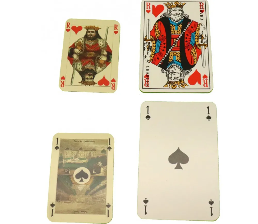 Tout Pour le Jeu 2 minis jeux 54 cartes Patience Sonet Morin