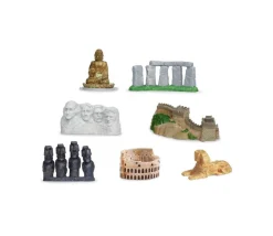 Tout Pour le Jeu 7 monuments du monde figurines jouet miniature série 2