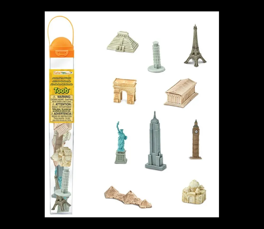 Tout Pour le Jeu 10 monuments du monde figurines jouet miniature