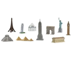 Tout Pour le Jeu 10 monuments du monde figurines jouet miniature