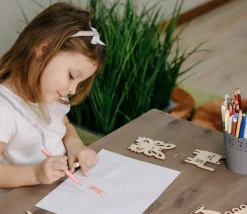 Tout Pour le Jeu 12 outils de traçage en bois formes amusantes