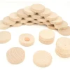 Tout Pour le Jeu 30 palets en bois brut billard hollandais standard 5 cm