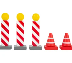 Tout Pour le Jeu 25 panneaux de signalisation en bois (hauteur 10.8 cm)