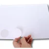 Tout Pour le Jeu 20 Pastilles rondes 45 mm autocollantes blanches étiquettes (pour rond de 5 cm)