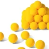 Tout Pour le Jeu 12 petites Balles mousse jaune 4 cm