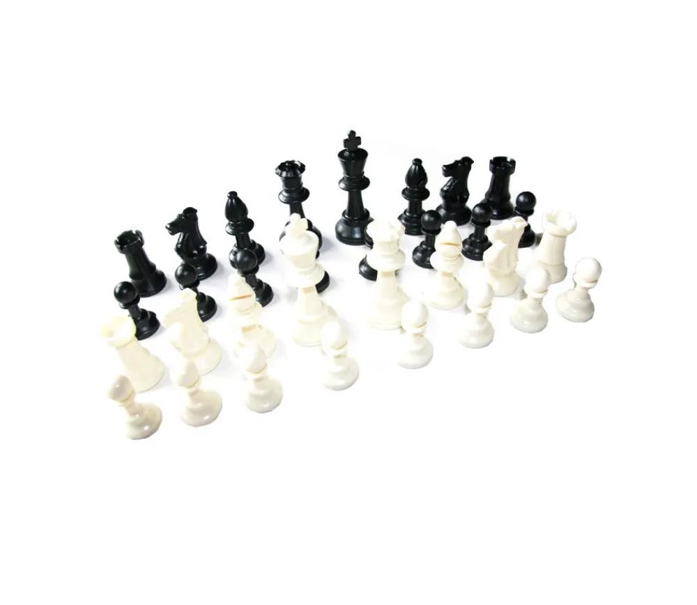 Tout Pour le Jeu 32 Pièces échecs plastique 77 mm taille T3