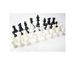 Tout Pour le Jeu 32 Pièces échecs plastique 77 mm taille T3