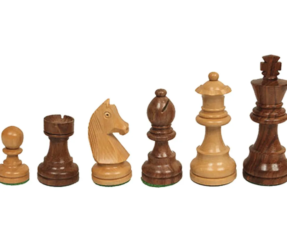Tout Pour le Jeu 32 Pièces échecs Staunton T2,5 Palissandre