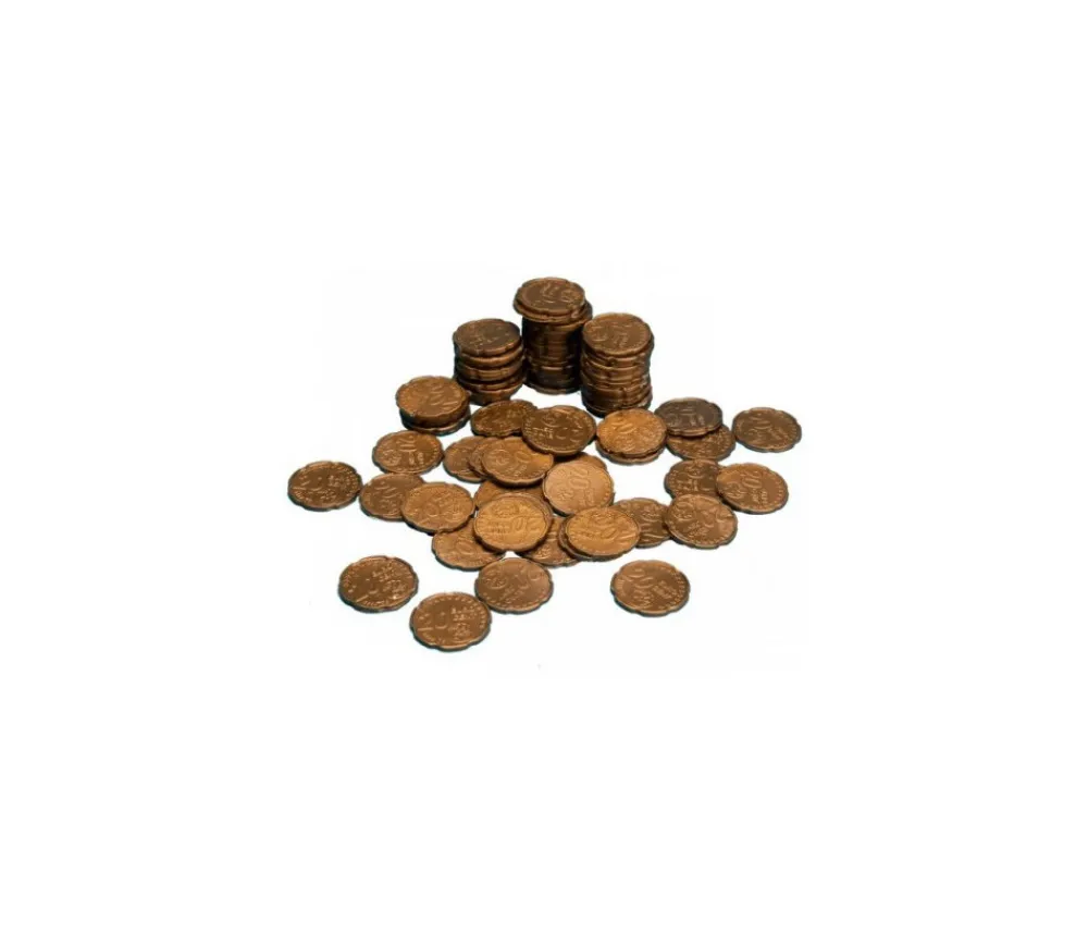 Tout Pour le Jeu 100 Pièces de 20 centimes d'euro en Re-plastique monnaie factice jeu