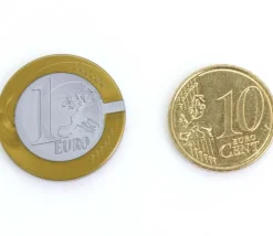 Tout Pour le Jeu 100 Pièces de 1 euro en Re-plastique monnaie factice jeu