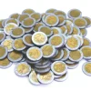Tout Pour le Jeu 100 Pièces de 2 euros en Re-plastique monnaie factice jeu