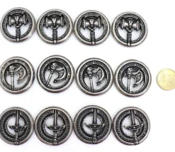 Tout Pour le Jeu 12 Pièces en métal Adventure Weapons