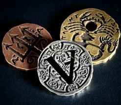 Tout Pour le Jeu 20 Pièces en métal Atlantis