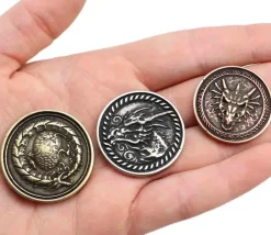 Tout Pour le Jeu 20 Pièces en métal Forged dragon
