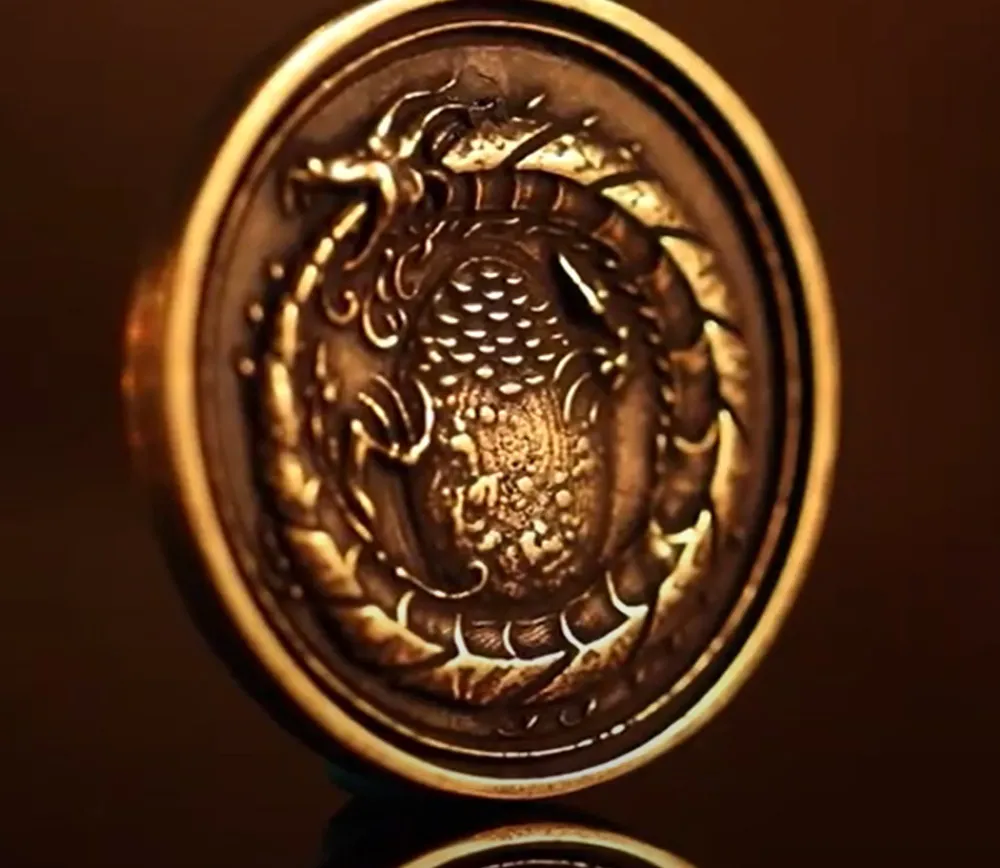 Tout Pour le Jeu 20 Pièces en métal Forged dragon