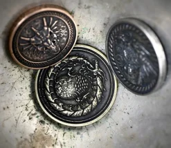 Tout Pour le Jeu 20 Pièces en métal Forged dragon