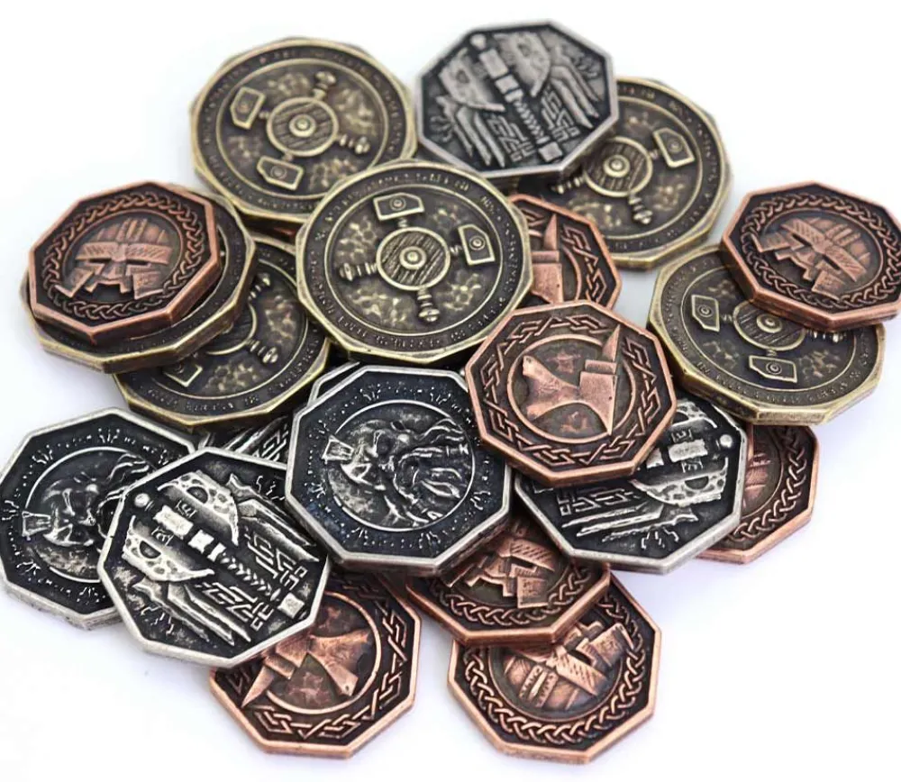 Tout Pour le Jeu 20 Pièces en métal Forged Dwarven