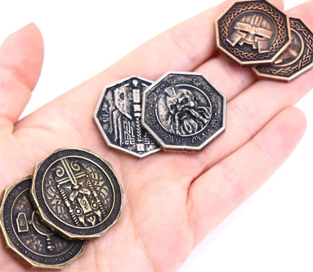 Tout Pour le Jeu 20 Pièces en métal Forged Dwarven