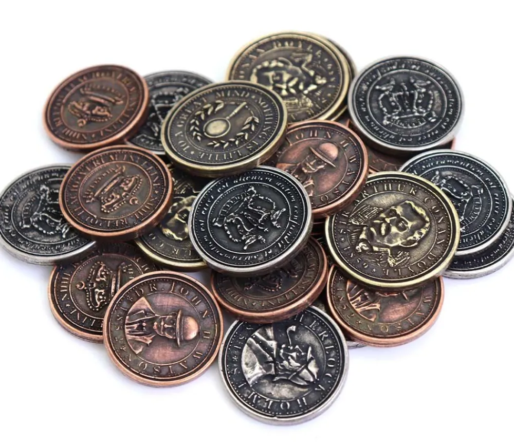 Tout Pour le Jeu 20 Pièces en métal Forged Sherlock