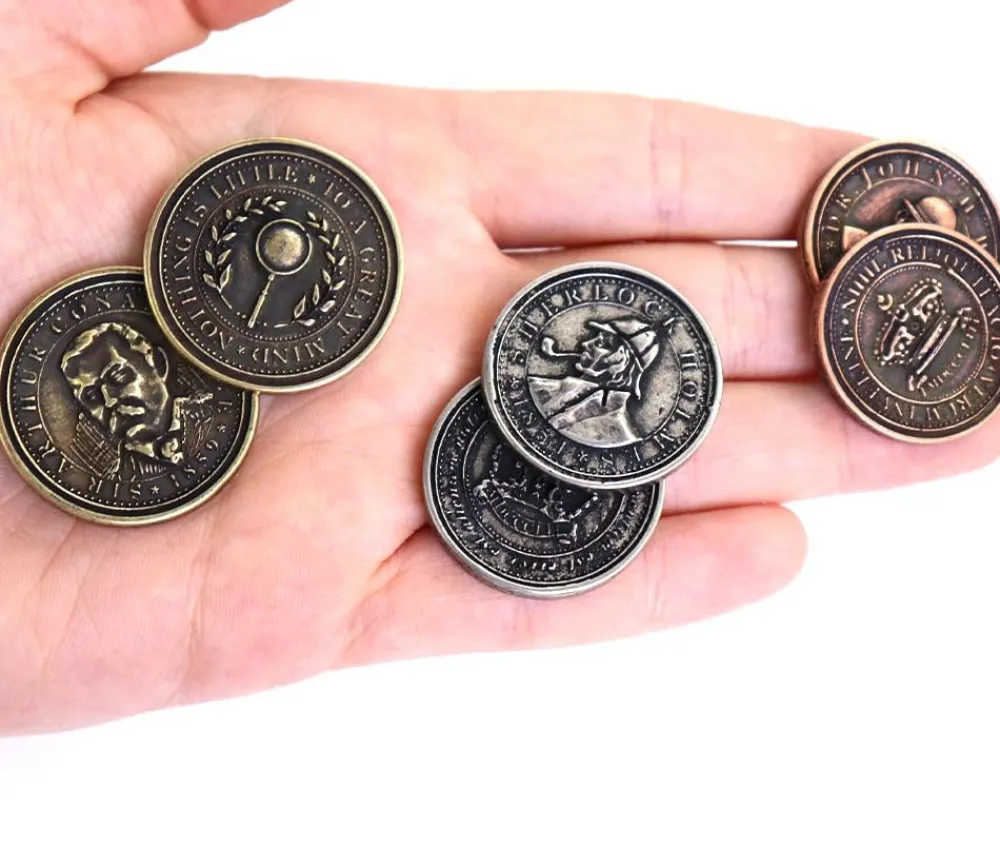 Tout Pour le Jeu 20 Pièces en métal Forged Sherlock