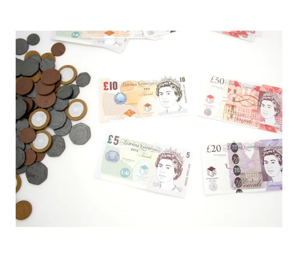 Tout Pour le Jeu 96 pièces et billets argent UK - LIVRES sterling anglais monnaie factice