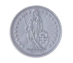 Tout Pour le Jeu 70 Pièces Franc Suisse en plastique monnaie pour jeu