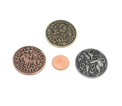 Tout Pour le Jeu 20 Pièces médiévales métal Legendary