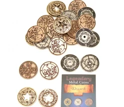 Tout Pour le Jeu 20 Pièces métal Magie Wizard Legendary
