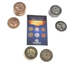 Tout Pour le Jeu 20 Pièces métal Pirates Legendary