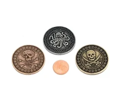 Tout Pour le Jeu 20 Pièces métal Pirates Legendary
