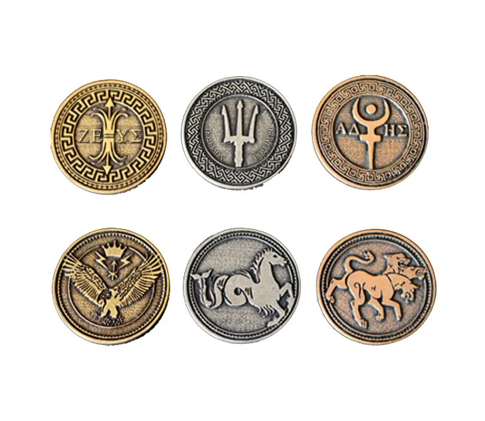 Tout Pour le Jeu 20 Pièces mythologie grecque métal Greek mythology