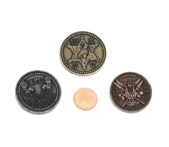 Tout Pour le Jeu 20 Pièces Wild West métal Legendary