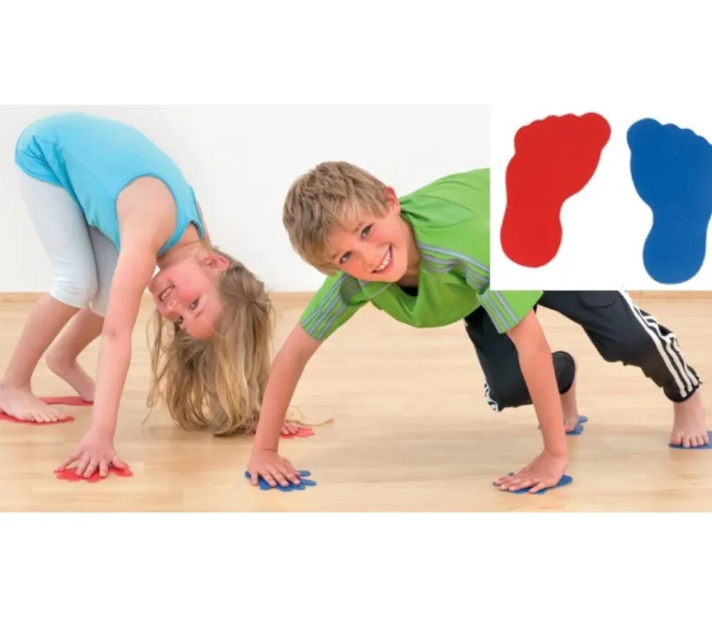 Tout Pour le Jeu 2 Pieds marquage au sol 19 cm - la paire de marqueur