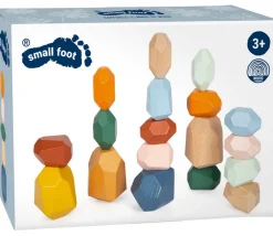 Tout Pour le Jeu 18 pierres d'équilibre en bois - jeu