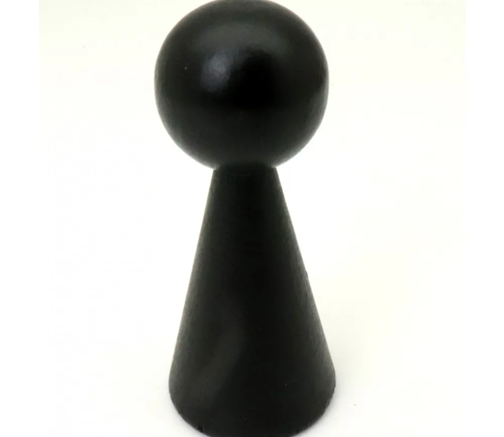 Tout Pour le Jeu 6 Pions bois XXL 10 cm 6 couleurs. Grands pions 100 mm diam 43 mm