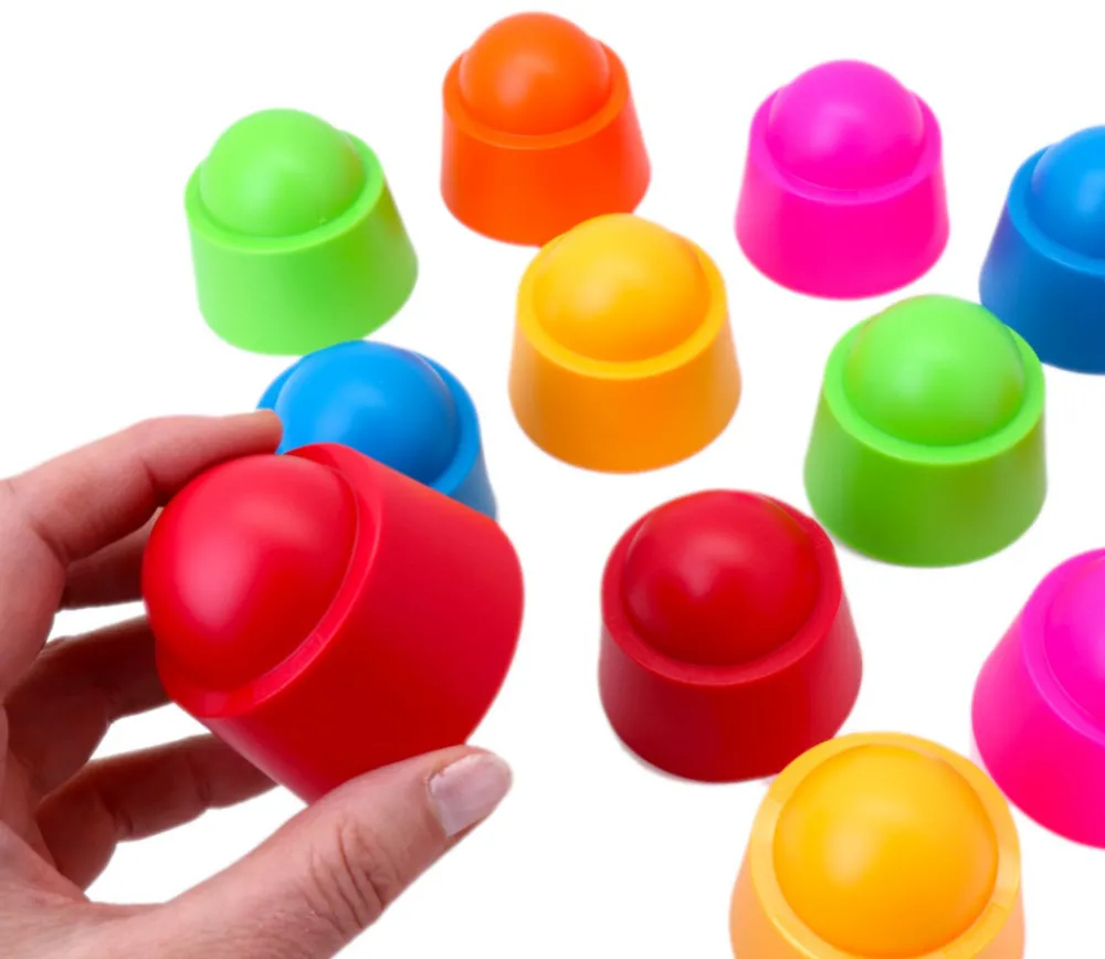 Tout Pour le Jeu 60 pions chapeaux 5 x 6 cm empilables pour jeux